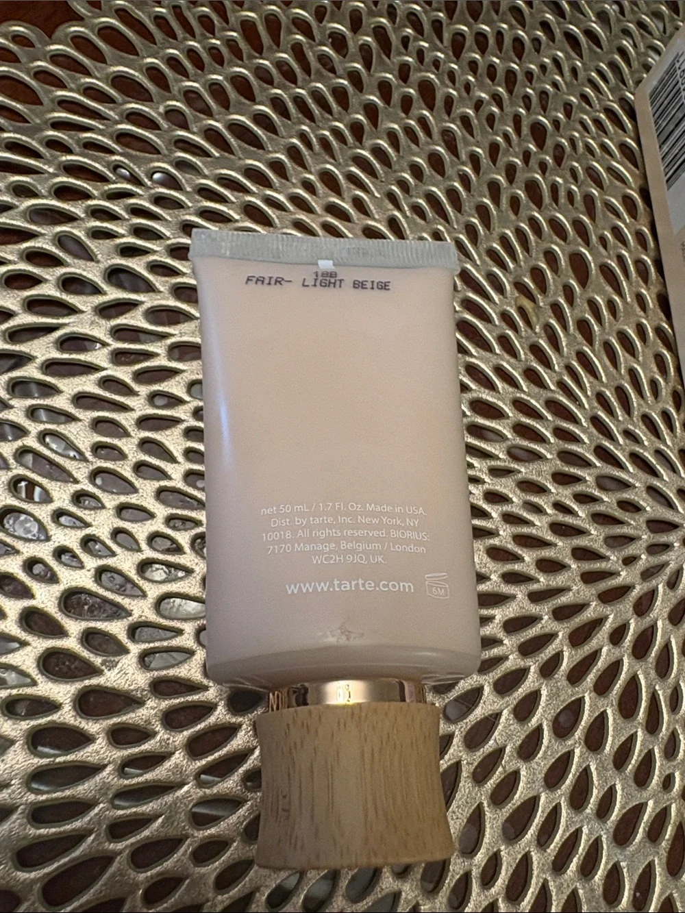 tarte Amazonian Clay Full Coverage Foundation - Nude Beige